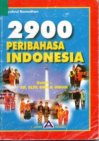 Image of 2900 Peribahasa Indonesia Untuk SD, SLTP, SMA & Umum