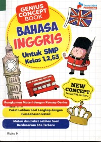 Image of Bahasa Inggris Untuk SMP Kelas 1,2,&3, Genius Concept Book