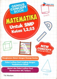 Image of Matematika untuk SMP kelas 1,2 & 3 : Genius concept book