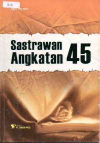 Image of Sastrawan Angkatan 45