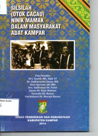 Image of Sisilah ( Otok cacau ) Ninik mamak dalam masyarakata adat kampar