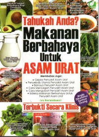 Image of Tahukah Anda ? Makanan Berbahaya Untuk Asam Urat