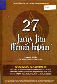 Image of 27 Jurus Jitu Meraih Impian