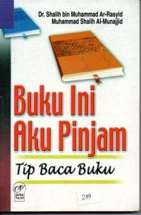 Image of Buku Ini Aku Pinjam : Tip Baca Buku